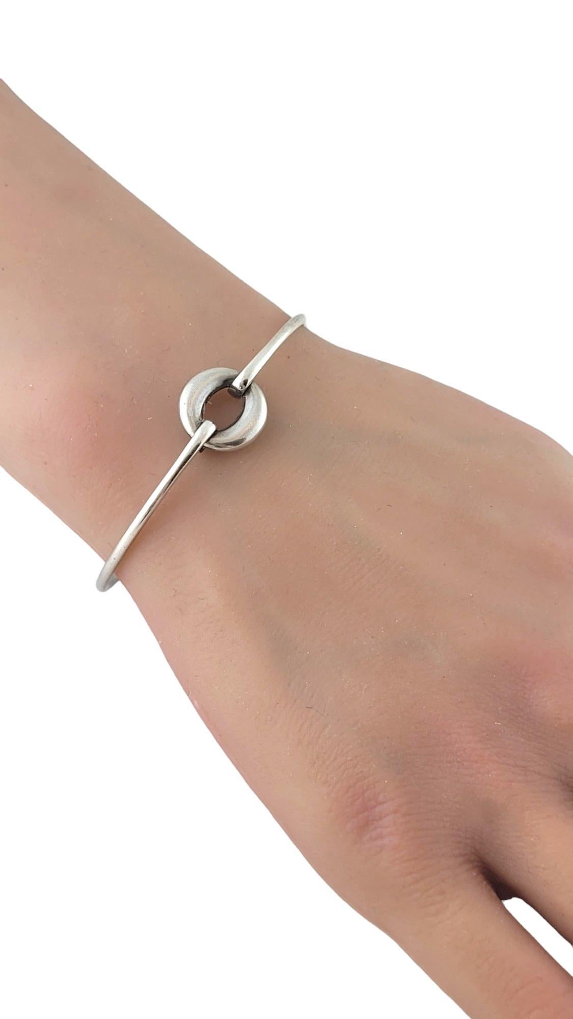 Women's Tiffany & Co. Sterling Silver Sevillana Peretti Bangle Bracelet #17393 For Sale