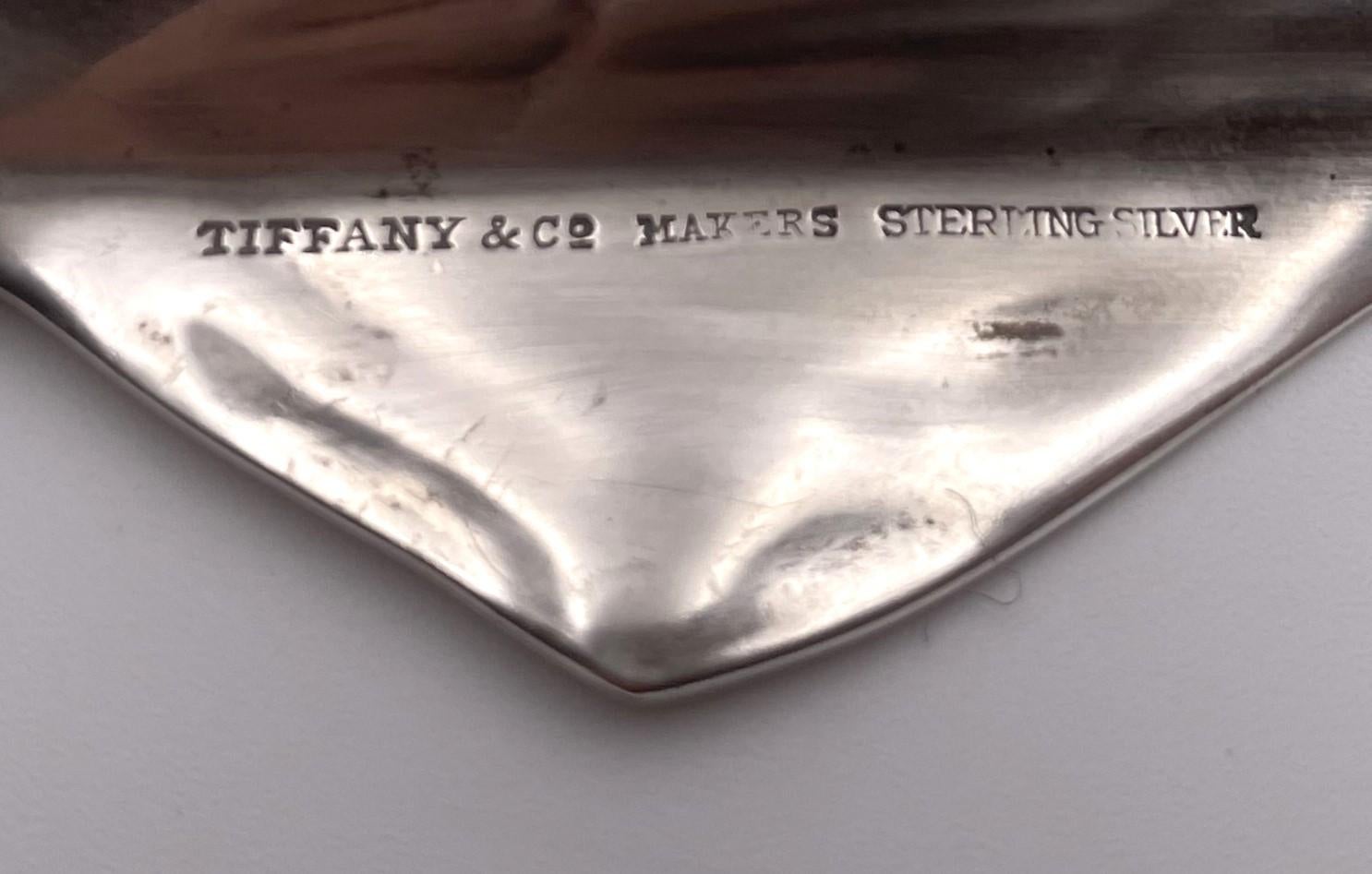 Tiffany & Co. Plato para frutos secos / caramelos en forma de concha de plata de ley en venta 1