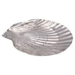 Tiffany & Co. Plato para frutos secos / caramelos en forma de concha de plata de ley