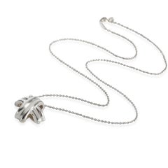 Tiffany & Co. Sterling Silver Signature X Pendant