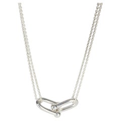 Tiffany & Co. Petit pendentif à maillons « HardWear » en argent sterling
