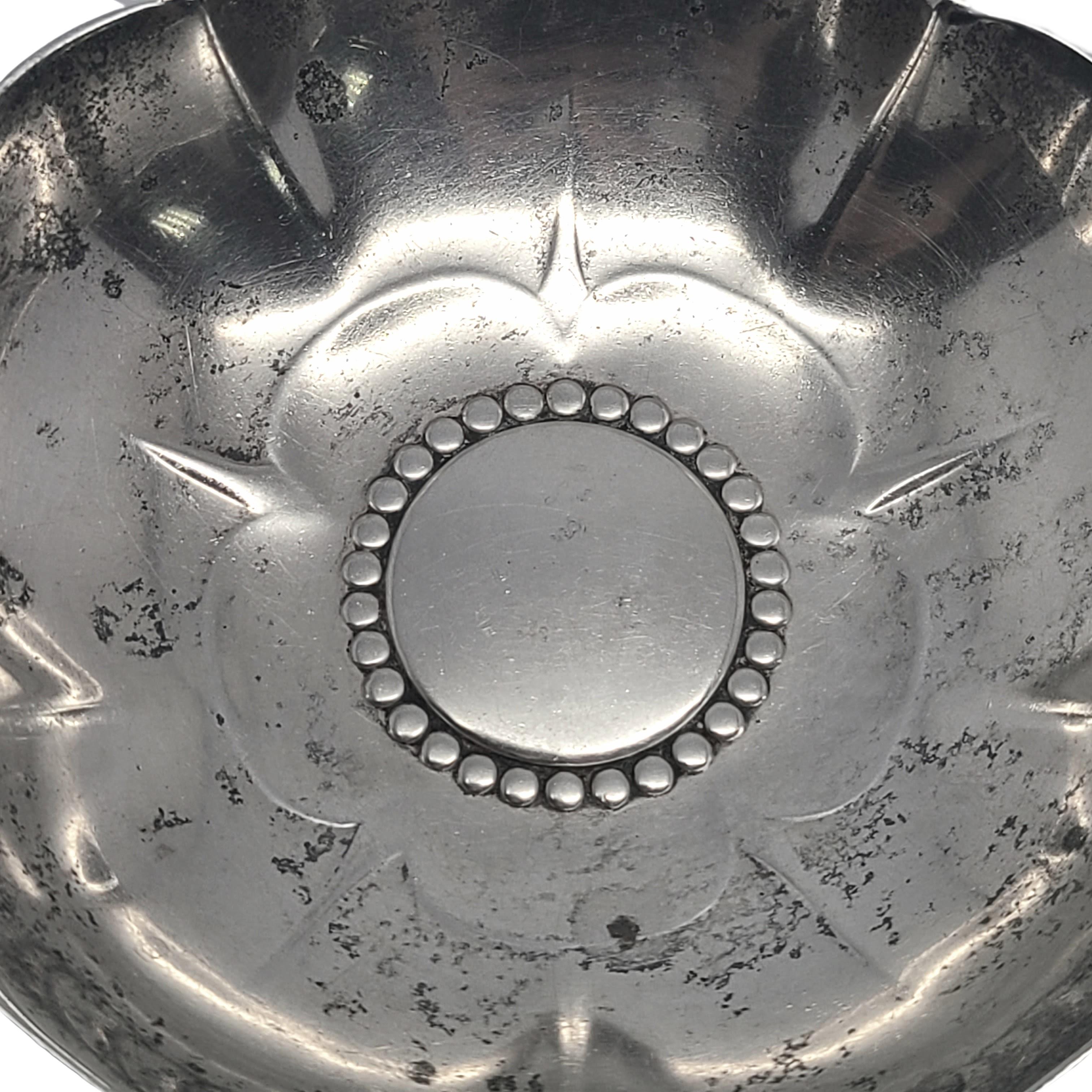 silver flower bowl designs