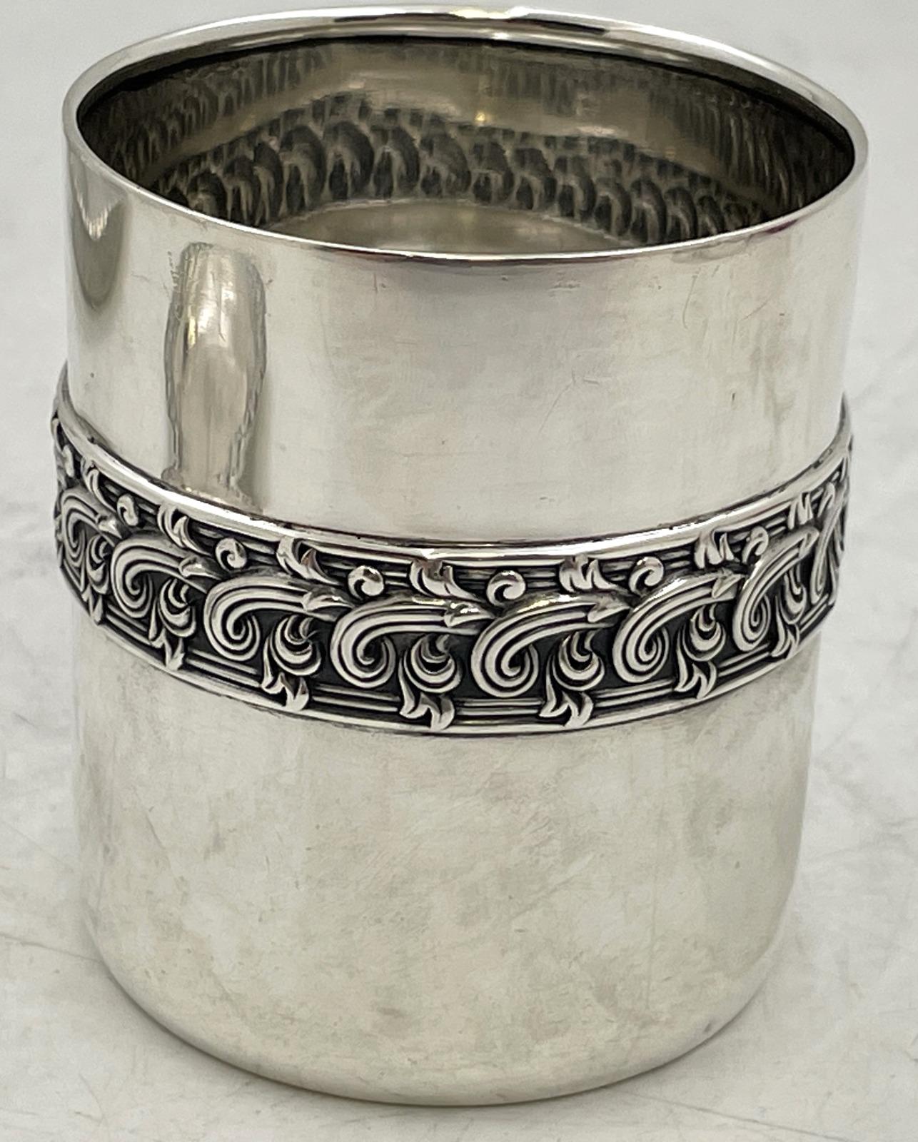 Late 19th Century Tiffany & Co. Sterling Silver Smoking Set from 1899