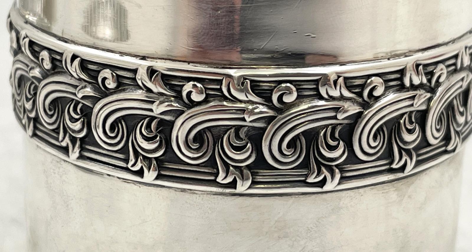 Tiffany & Co. Sterling Silver Smoking Set from 1899 1