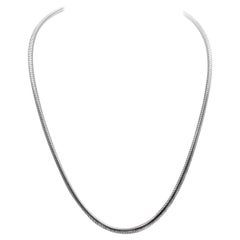 Tiffany & Co. Sterling Silver Snake Chain
