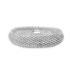 Tiffany & Co Sterling Silver Somerset Mesh Bracelet 7.5"