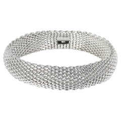 Tiffany & Co. Sterling Silver Somerset Mesh Bracelet