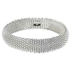 Tiffany & Co. Pulsera de malla Somerset de plata de ley