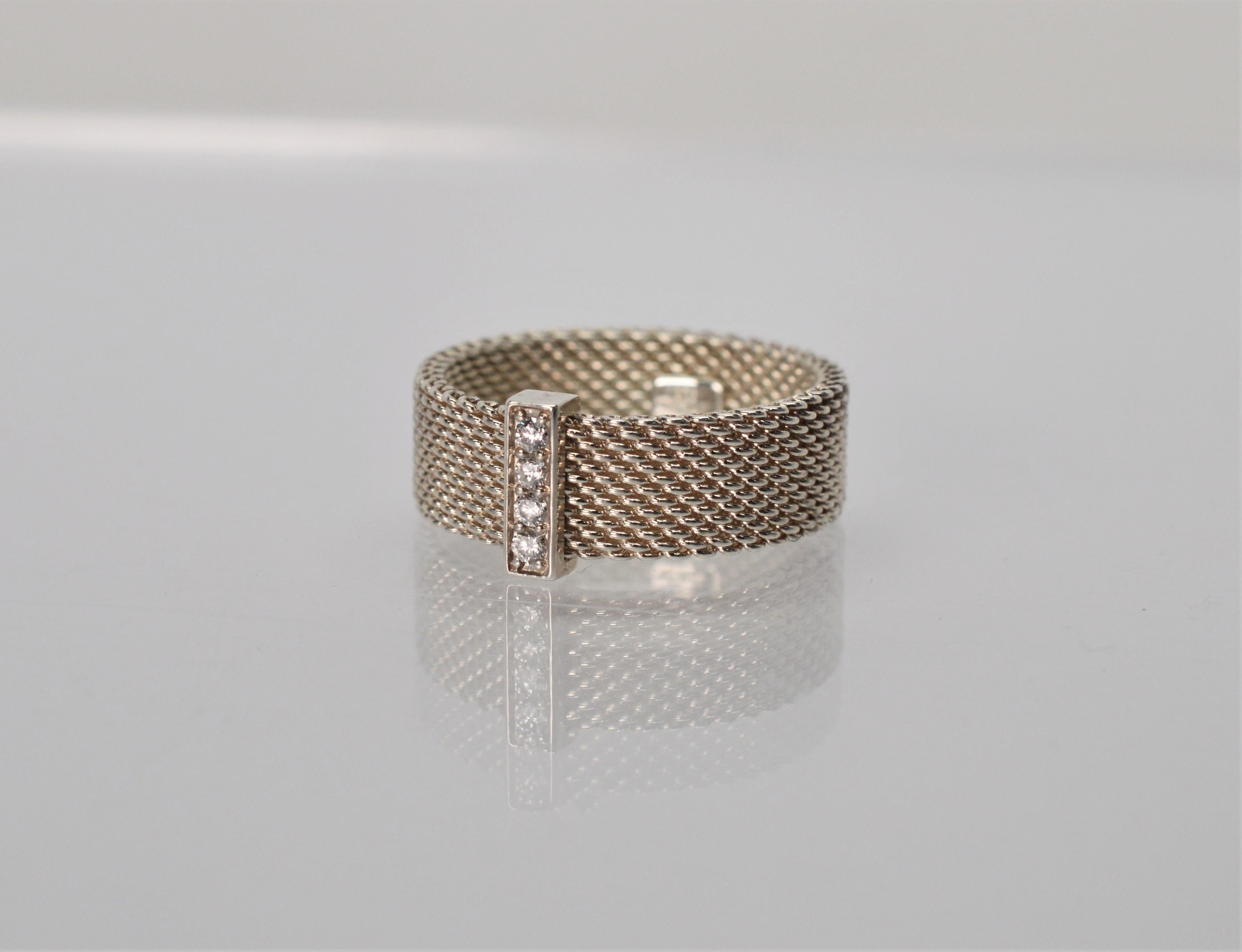 mesh bracelet tiffany