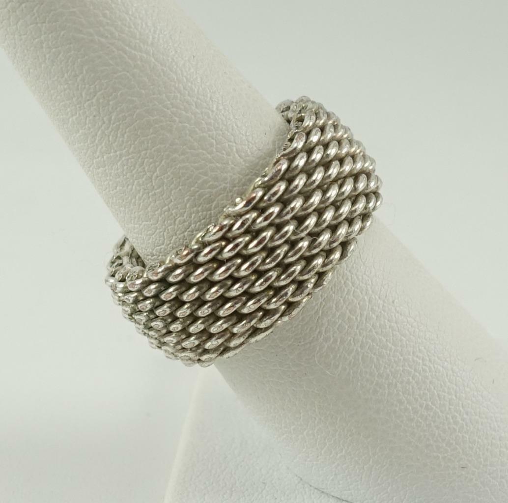 tiffany mesh ring discontinued