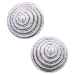 Tiffany & Co. Orecchini a cono a spirale in argento sterling