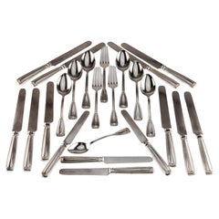 Tiffany & Co. Sterling Silver St. Dustan Flatware Set 24 Pieces