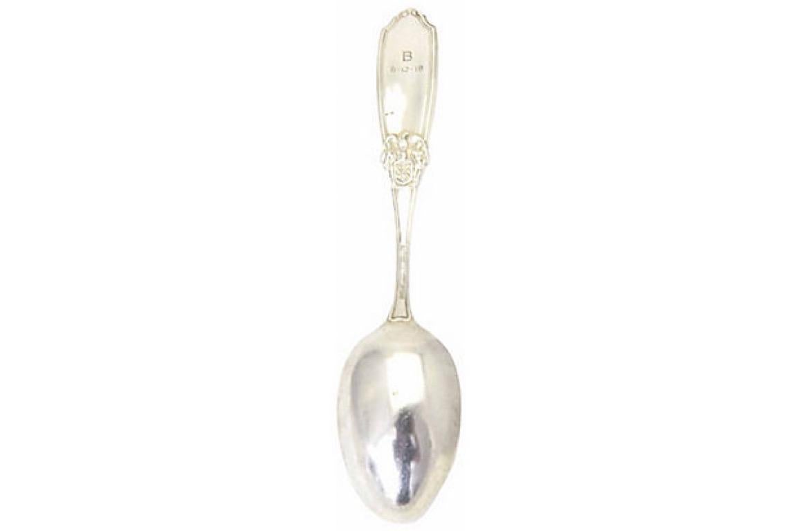 Tiffany & Co. Sterling Silver St. Paul's Church Collector's Spoon In Good Condition For Sale In Miami Beach, FL