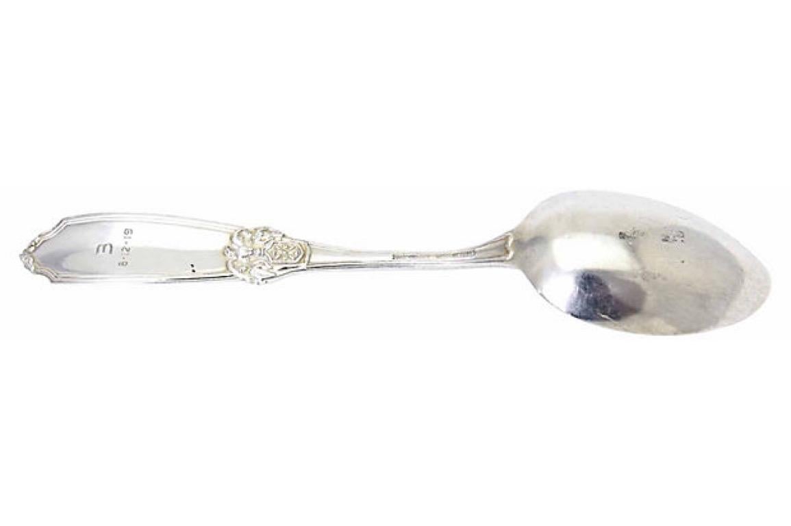 20th Century Tiffany & Co. Sterling Silver St. Paul's Church Collector's Spoon For Sale