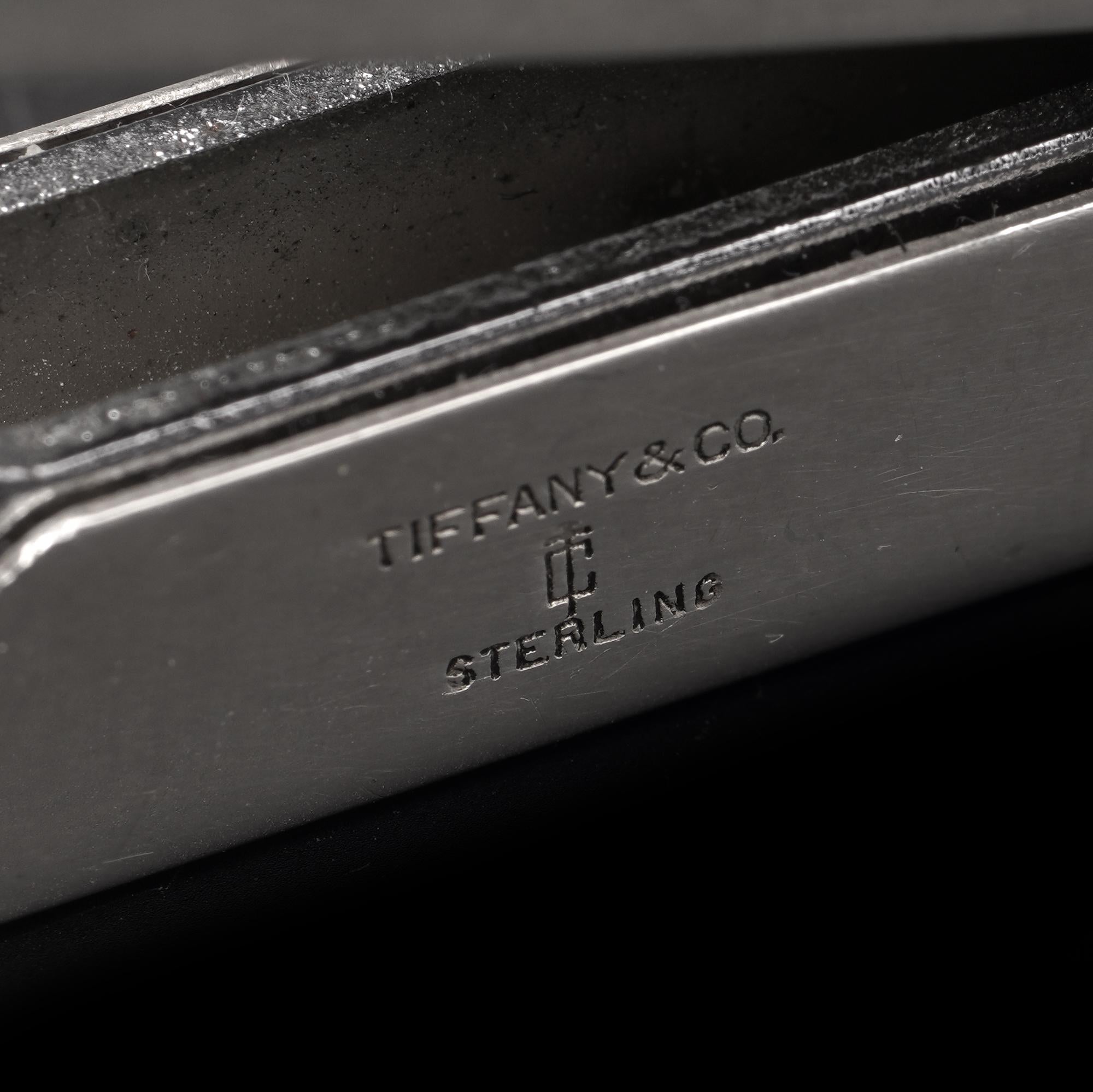 Tiffany & Co. Rimozione della spillatrice in argento sterling in vendita 1