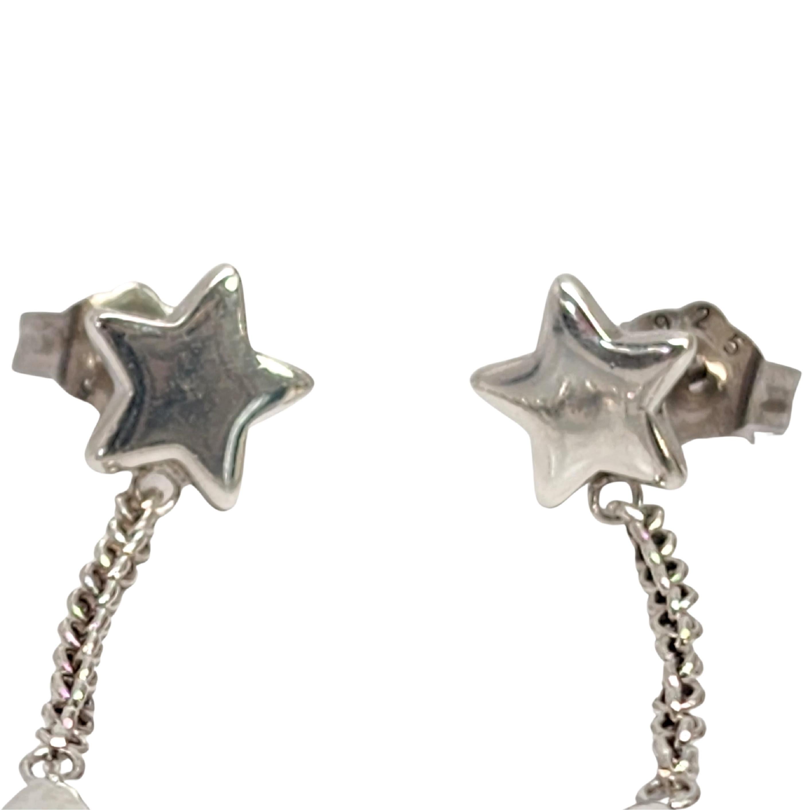 star earrings dangle
