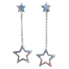 Tiffany & Co. Orecchini a goccia a forma di stella in argento 925