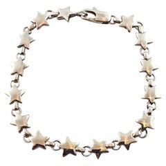 Tiffany & Co. Sterling Silver Star Link Bracelet #18288