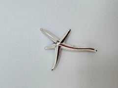 Tiffany & Co. Sterling Silver Starfish Brooch, 1980s