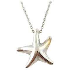 Tiffany & Co. Sterling Silver Starfish Necklace #17790