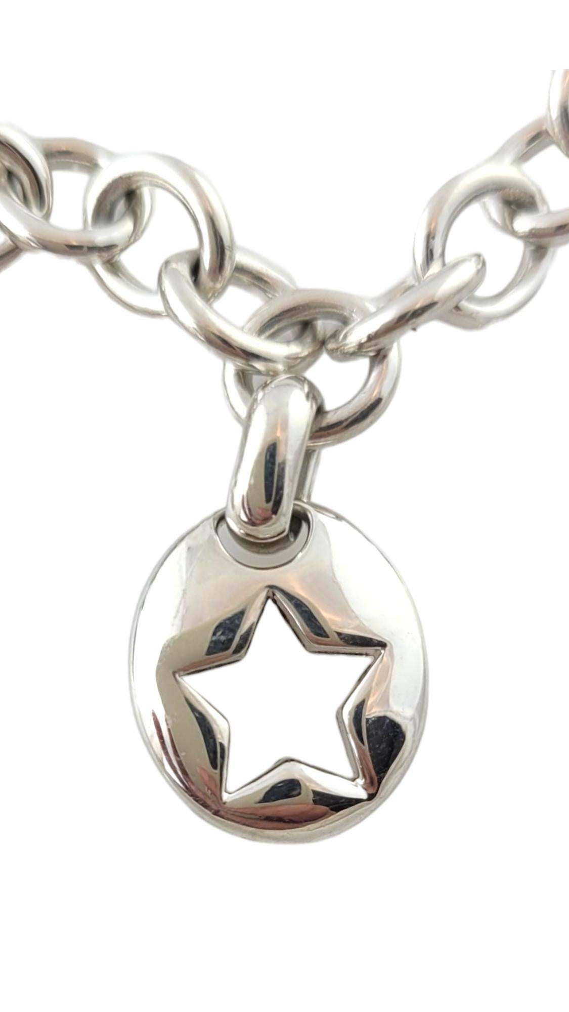 Women's Tiffany & Co. Sterling Silver Stars and Moon Charm Bracelet #17395