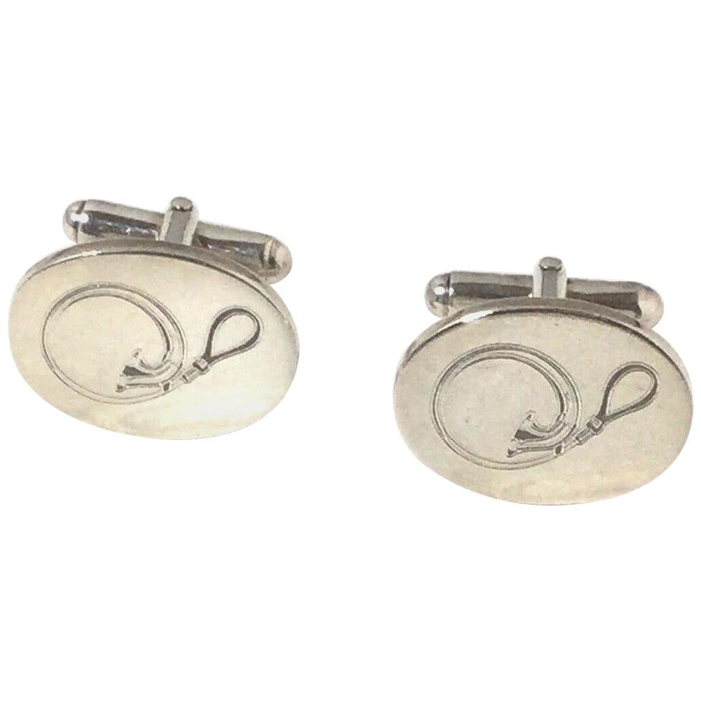 Tiffany & Co Sterling Silver Stethoscope Cufflinks