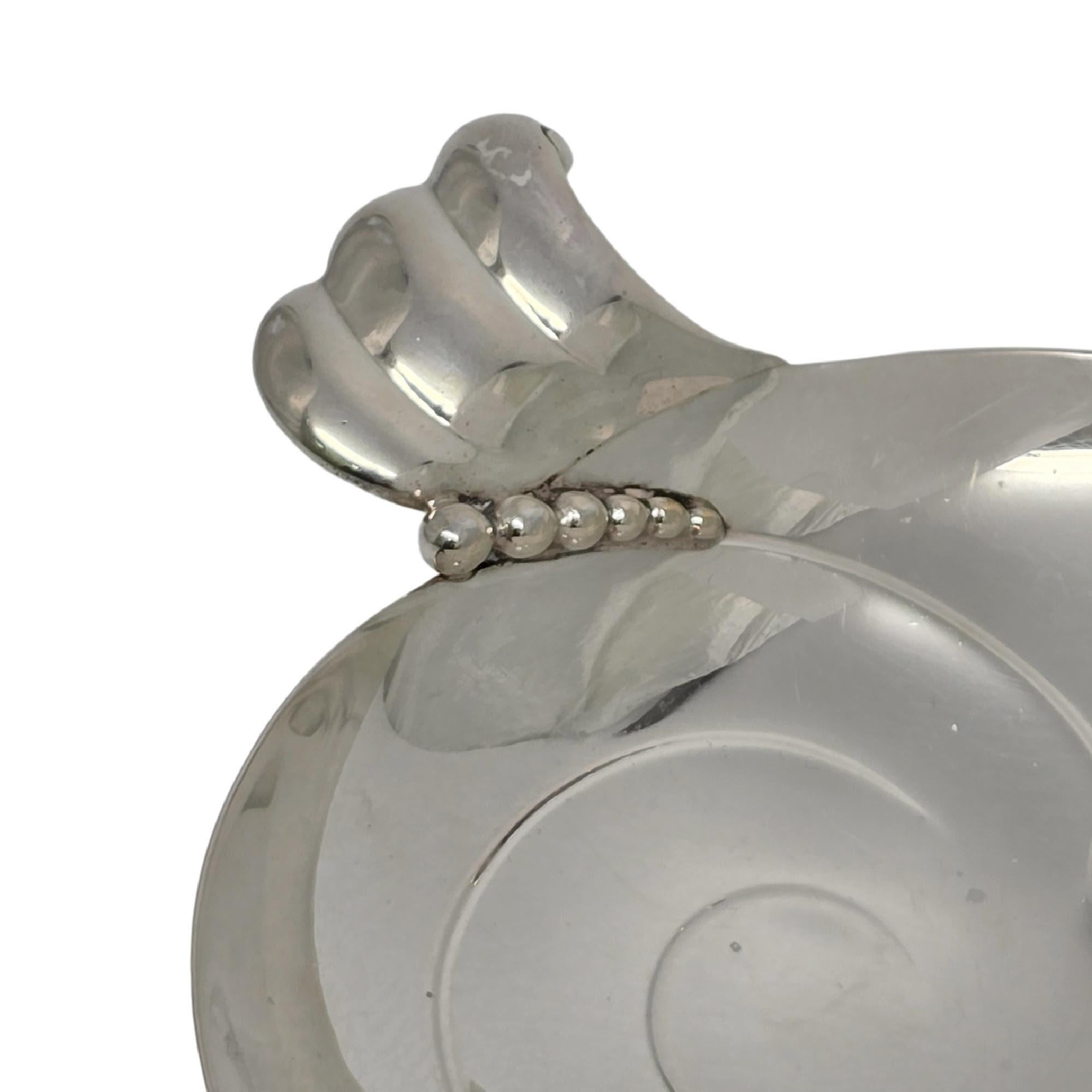 Tiffany & Co Sterling Silver Swirl Footed Bon Bon Dish/Bowl 23113 #19270 2