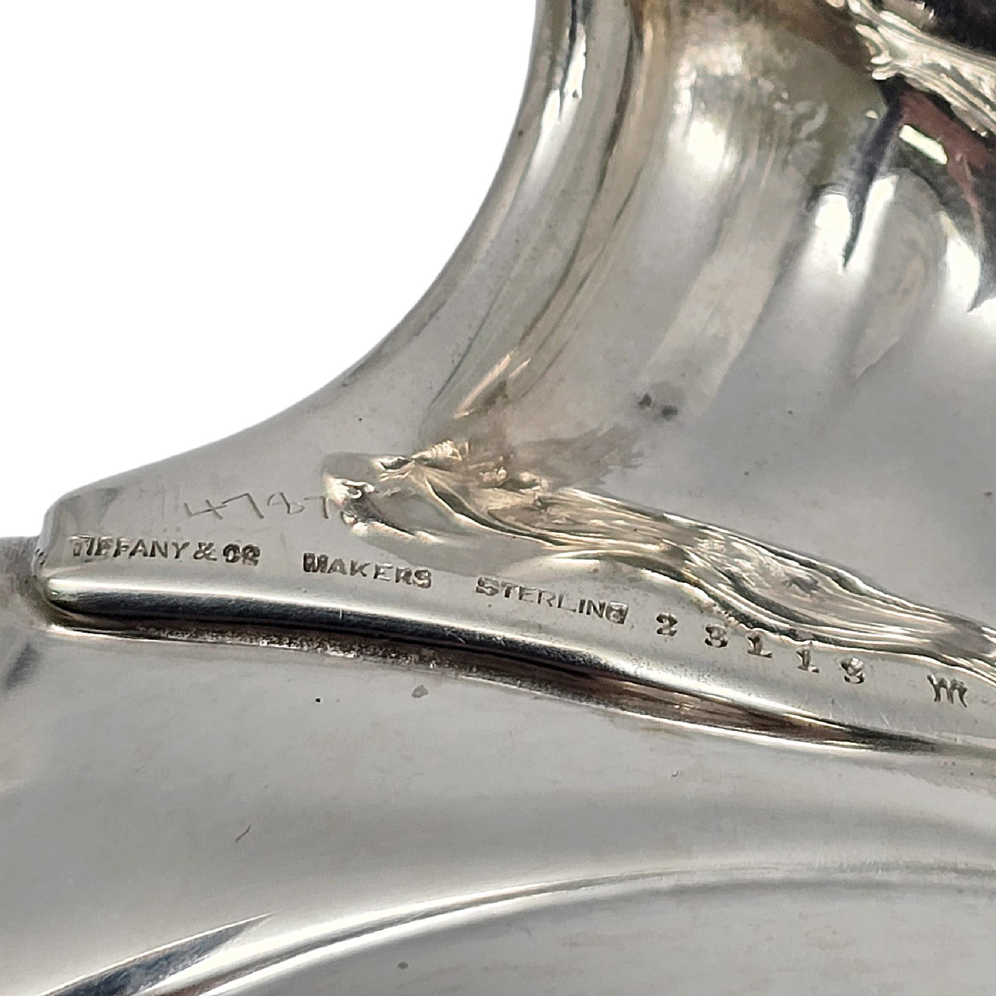 Tiffany & Co Sterling Silver Swirl Footed Bon Bon Dish/Bowl 23113 #19270 3