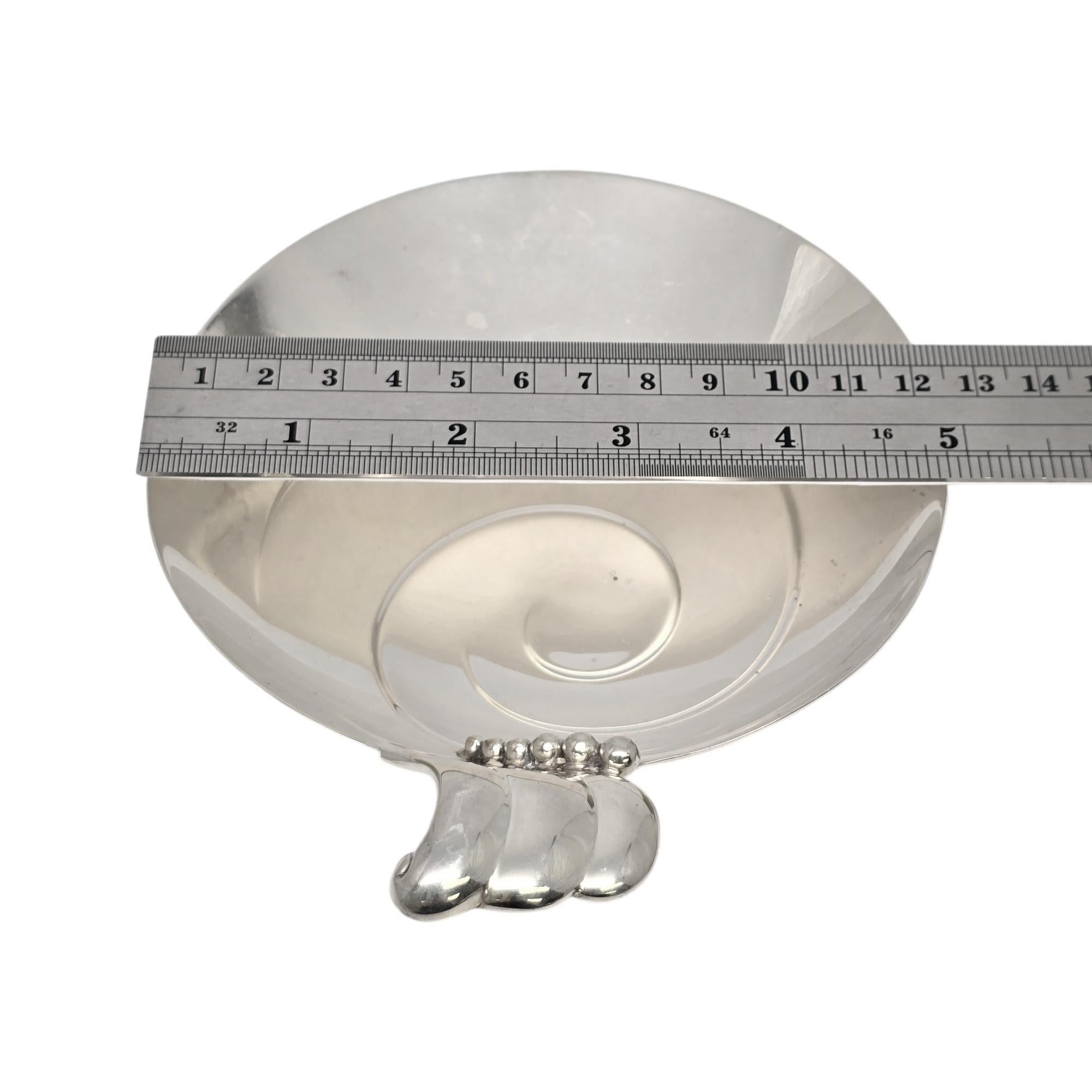 Tiffany & Co Sterling Silver Swirl Footed Bon Bon Dish/Bowl 23113 #19270 4