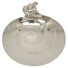 Tiffany & Co Sterling Silver Swirl Footed Bon Bon Dish/Bowl 23113 #19270
