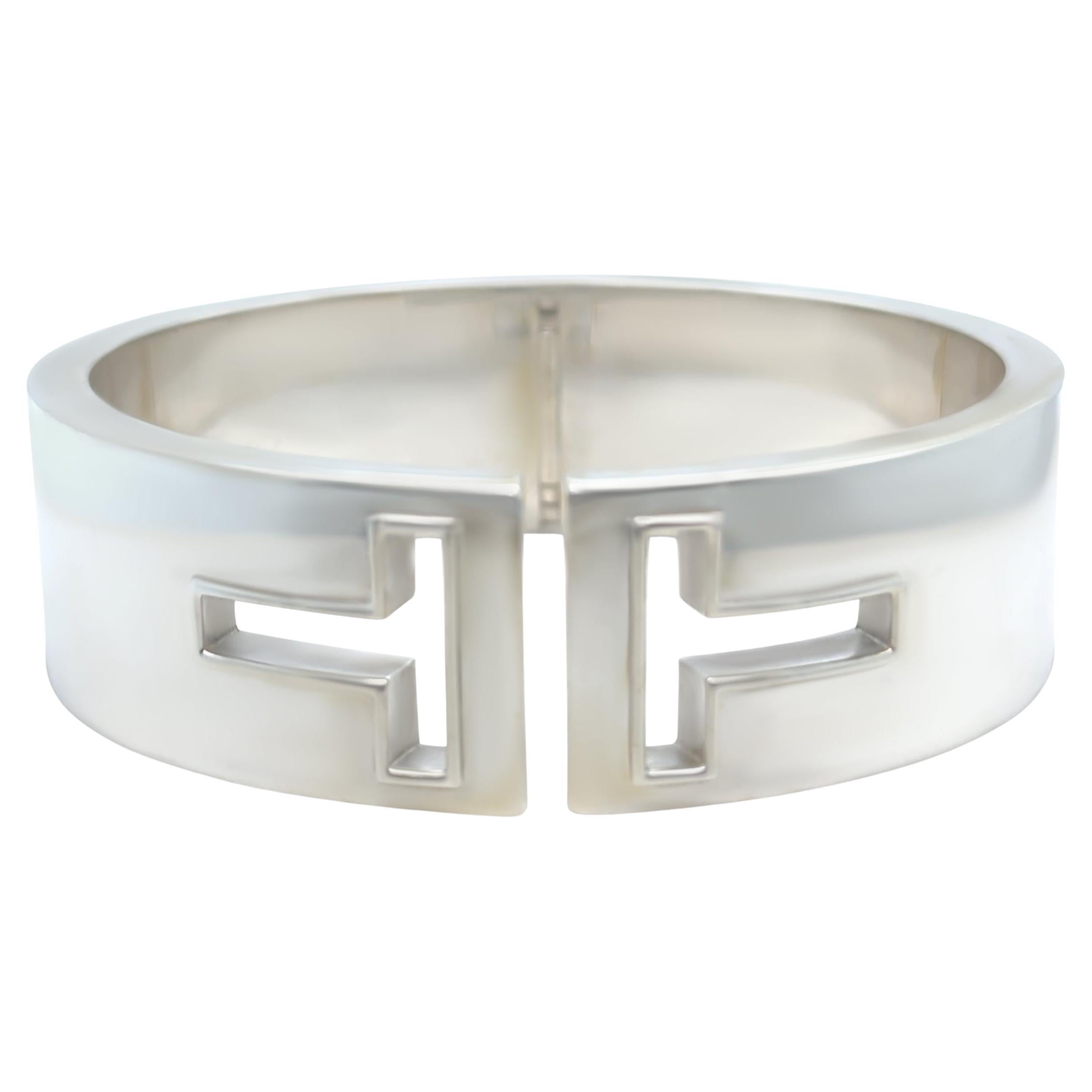 Tiffany & Co Sterling Silver T Cutout Cuff Bracelet 83.71g