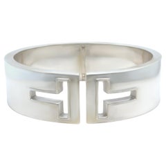 Tiffany & Co Sterling Silver T Cutout Cuff Bracelet 83.71g