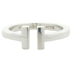 Tiffany & Co. Sterling Silver T Ring