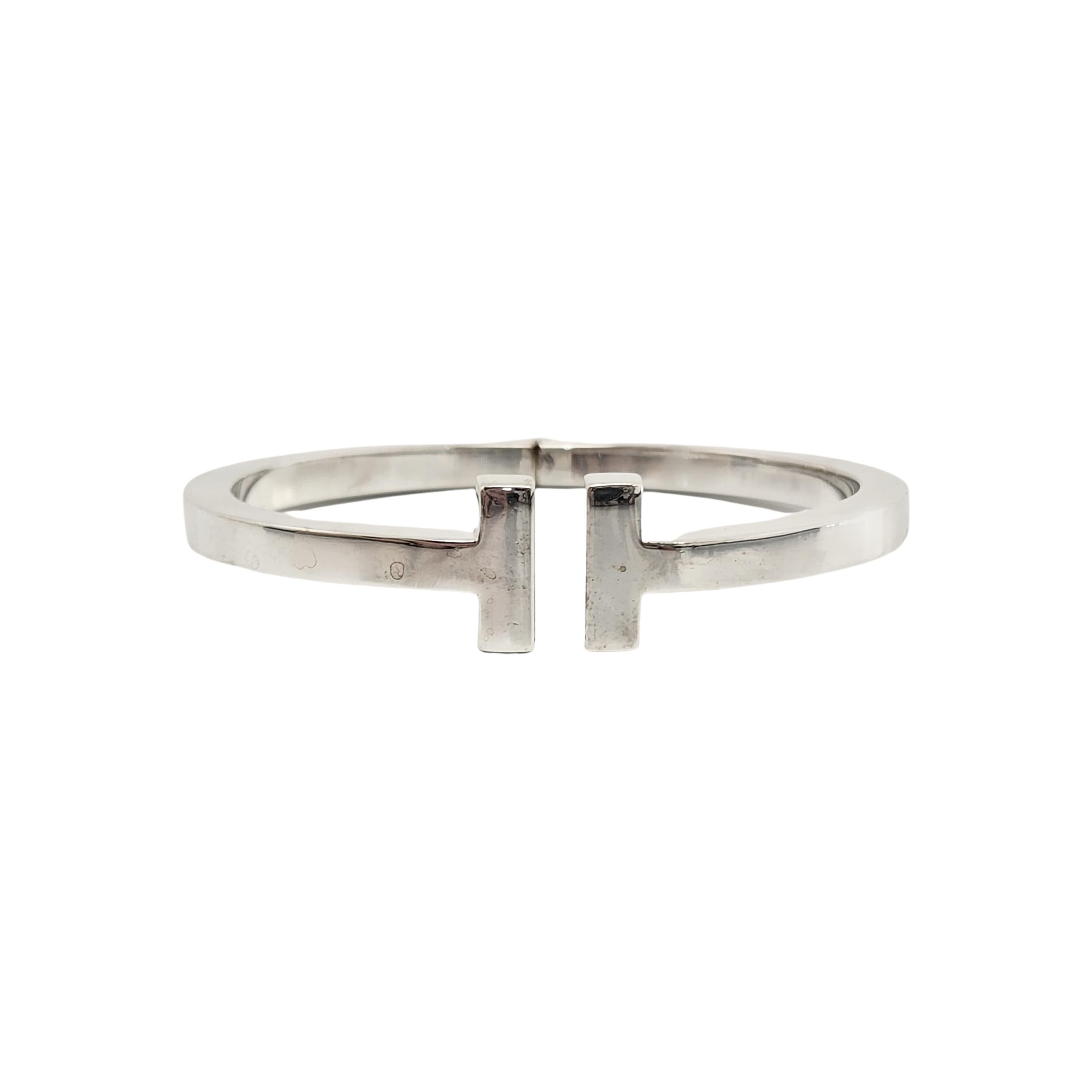 Tiffany & Co. Sterling Silver T Square Bracelet 7