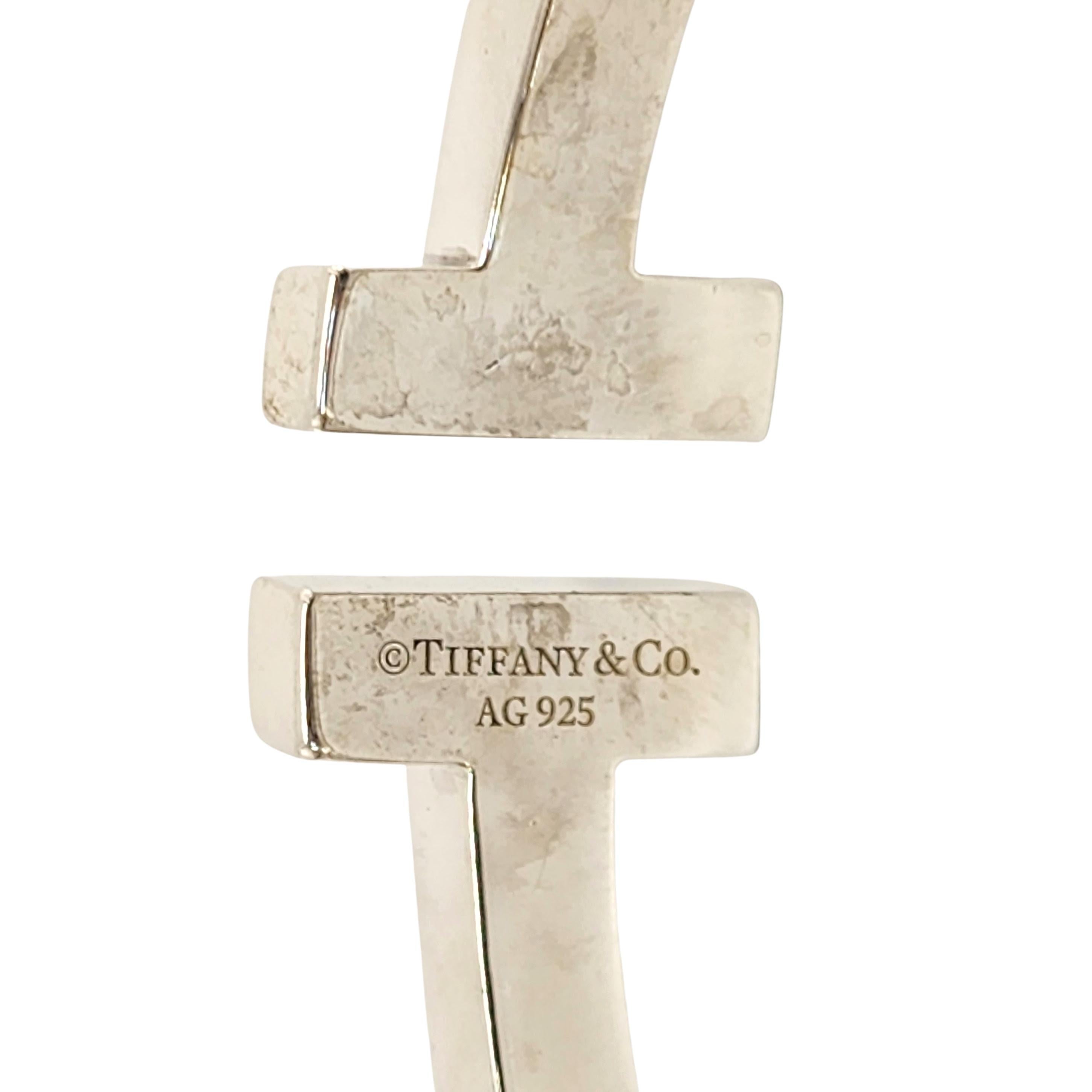 Tiffany & Co. Sterling Silver T Square Bracelet 1