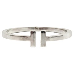 Tiffany & Co. Sterling Silver T Square Bracelet