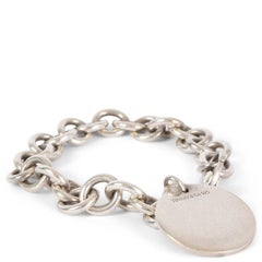 TIFFANY & CO sterling silver TAG Chain Bracelet