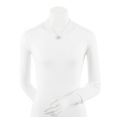 Tiffany & Co. Sterling Silver Teddy Bear Necklace