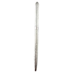 Vintage Tiffany & Co Sterling Silver Textured Ball Point Pen #18342