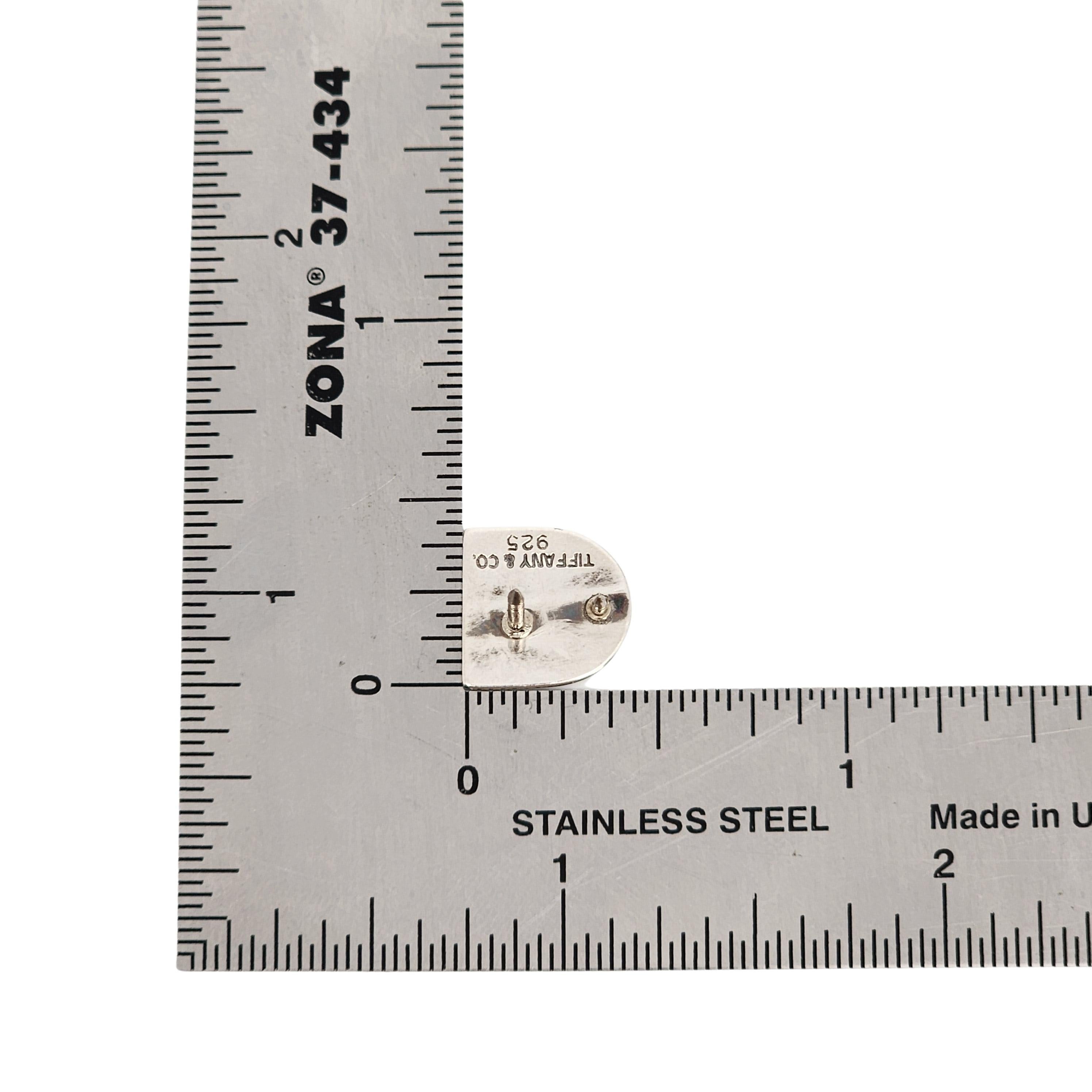 Tiffany & Co Sterling Silver Tie Tack/Lapel Pin 1