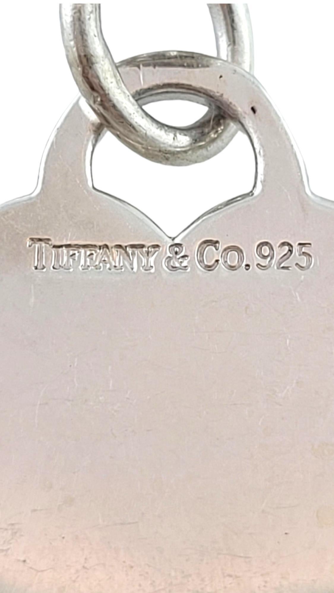 Tiffany & Co. Sterling Silver Toggle Heart Tag Bracelet #18125 3