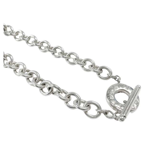 Tiffany and Co. Sterling Silver Toggle Necklace For Sale at 1stDibs ...