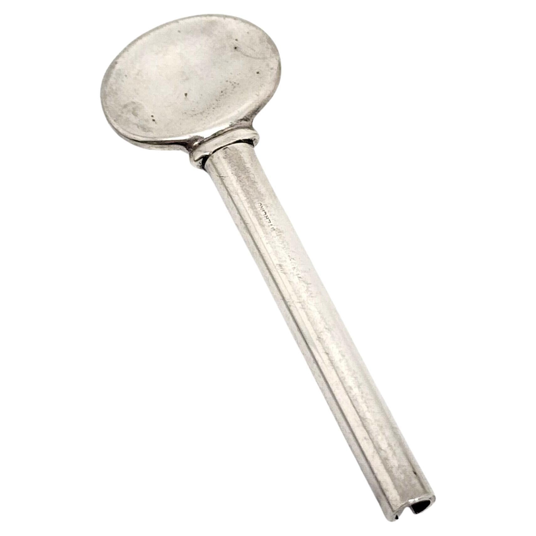 Tiffany & Co Sterlingsilber Zahnpaste-Röschen-Schlüssel mit Schnabelverschluss aus Sterlingsilber (B) #13036