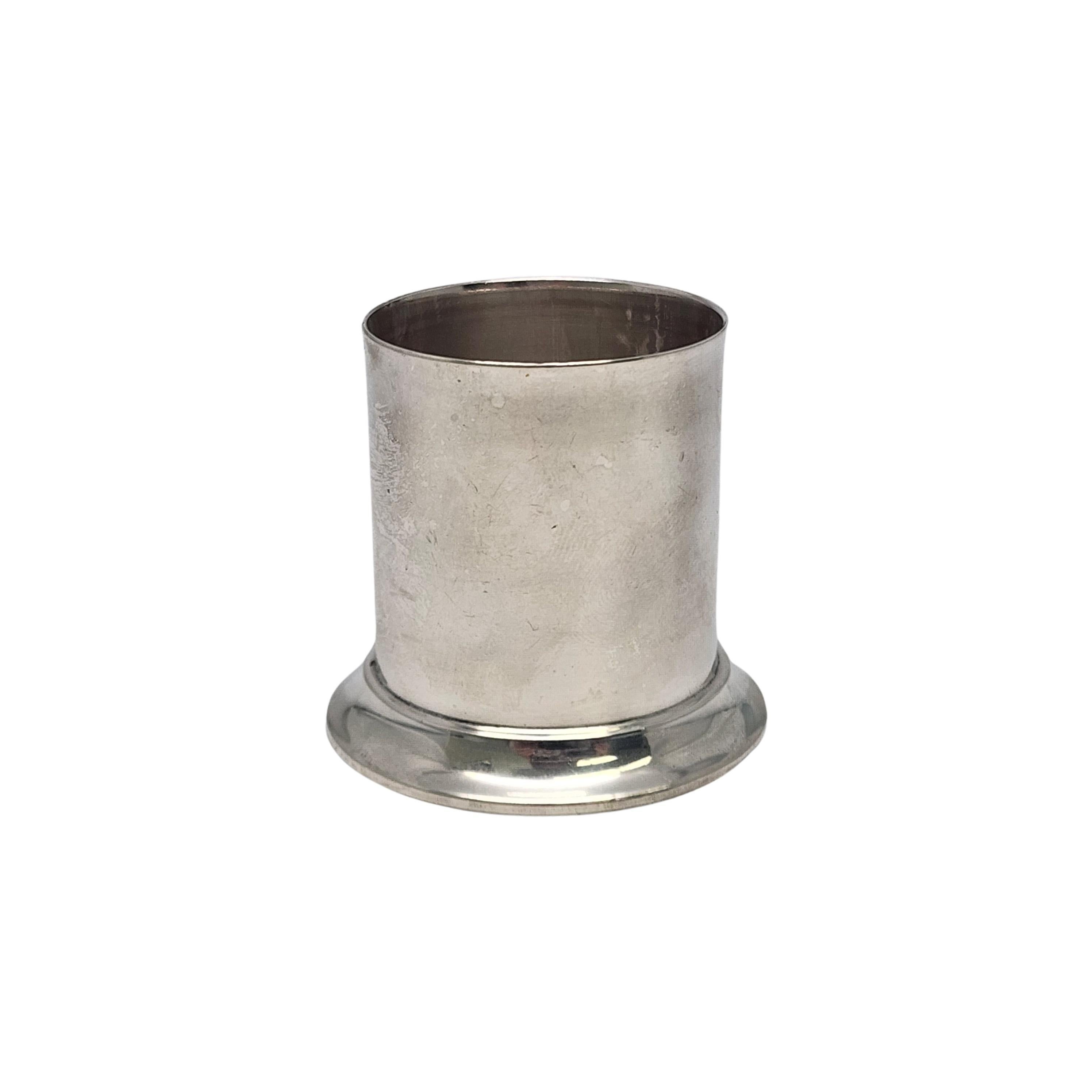 Tiffany & Co Sterling Silver Toothpick Holder #16851 In Good Condition In Washington Depot, CT