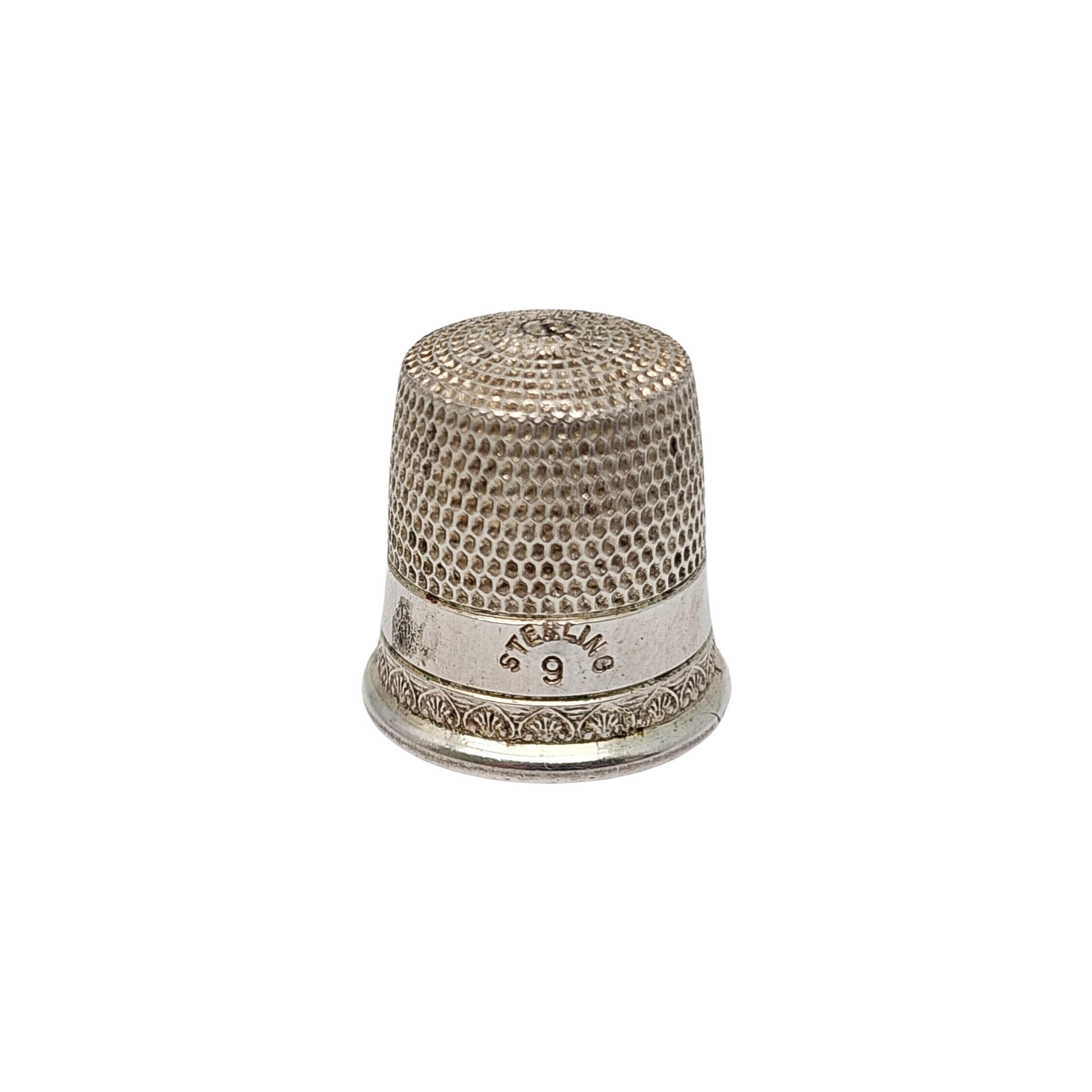 Tiffany & Co Sterling Silver Travel Sewing Kit w/Thimble and Bobbins #18465 8