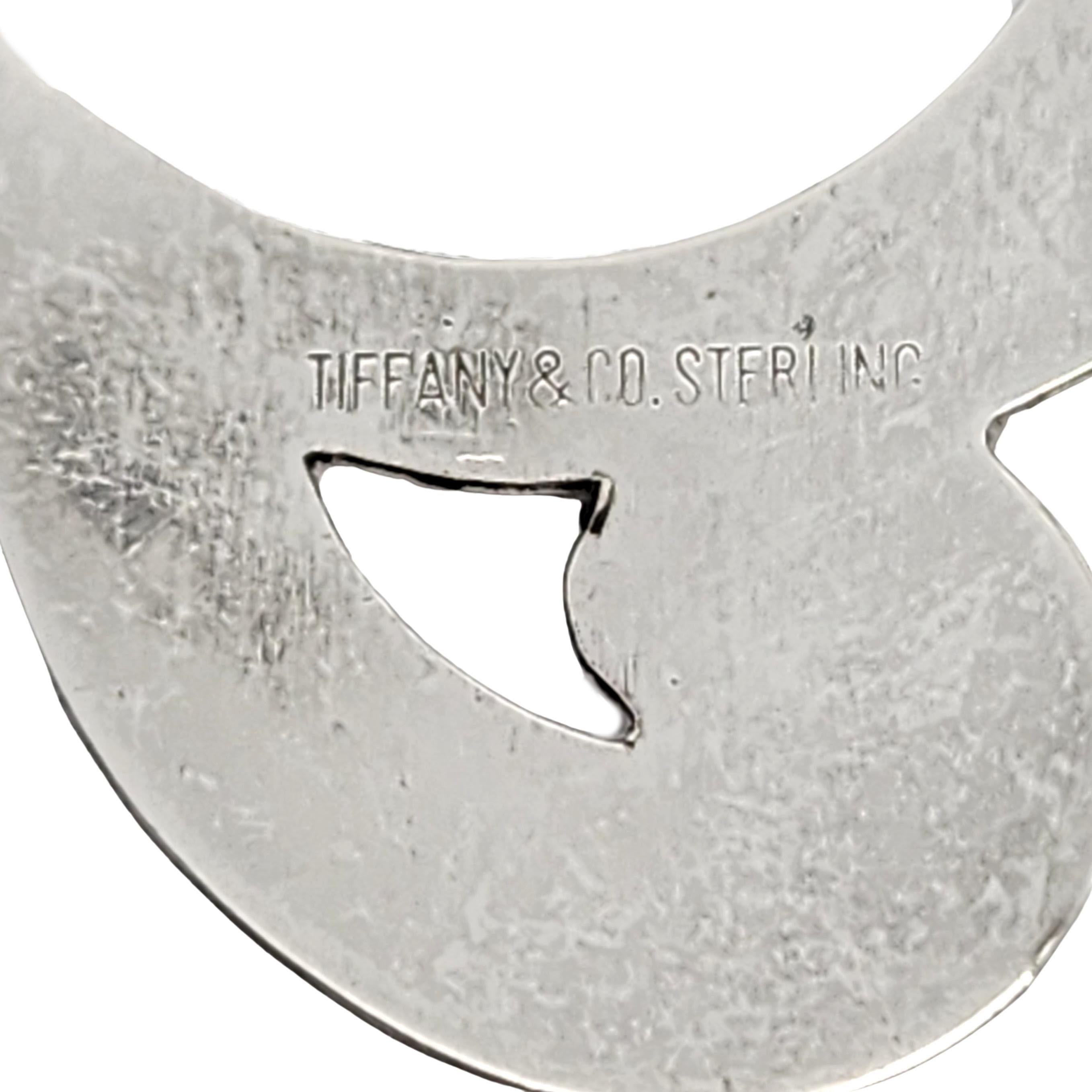 Tiffany & Co Sterling Silver Treble Clef Bookmark Clip (C) #14632 en vente 1
