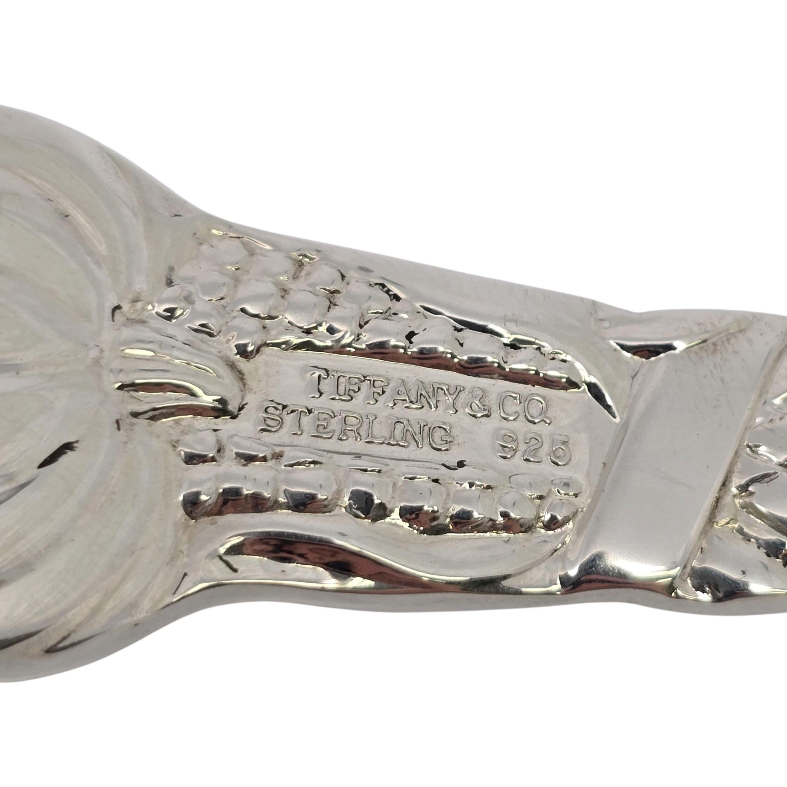 Cucchiaio da portata con motivo di tacchino in argento sterling Tiffany & Co. in vendita 5