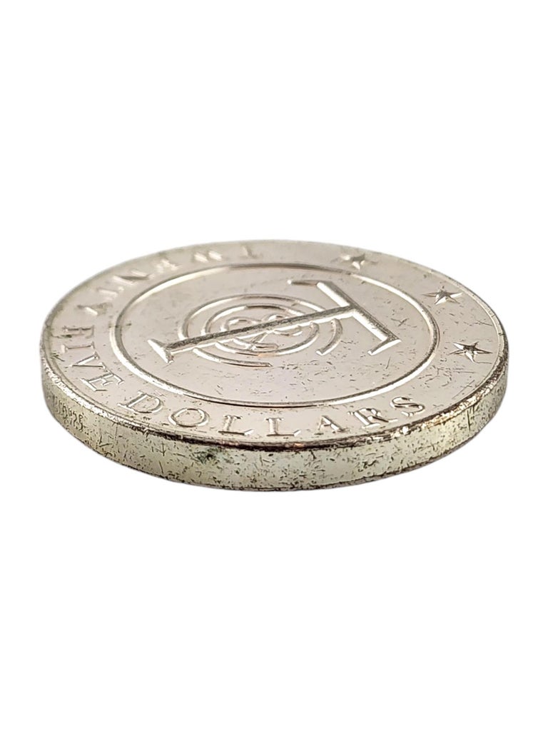Tiffany and Co Sterling Silver Twenty-Five Dollars Coin #18432 at