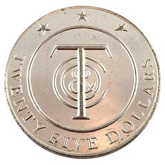 Tiffany & Co Moneda de plata de ley de veinticinco dólares nº 18432