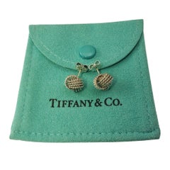 Tiffany 
Co. Sterling Silver Twist Knot Stud Earrings #20994